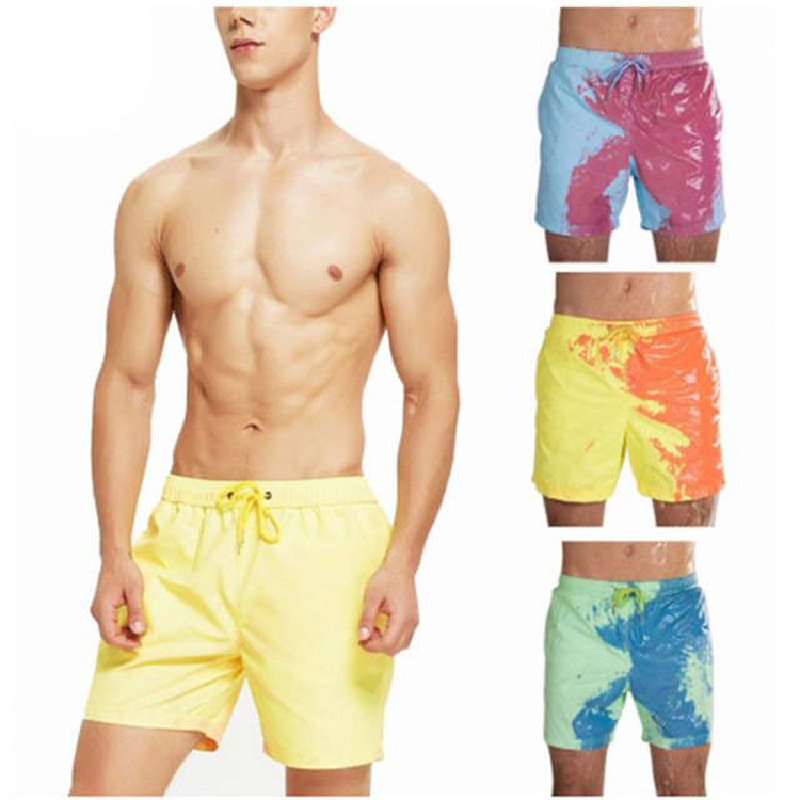 Change Color Beach Shorts Swimming Trunks 2