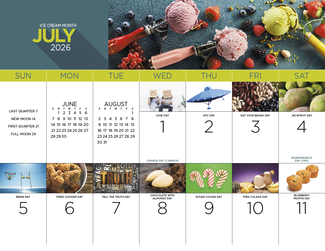 Good Value™ National Day - Spiral Calendar 40