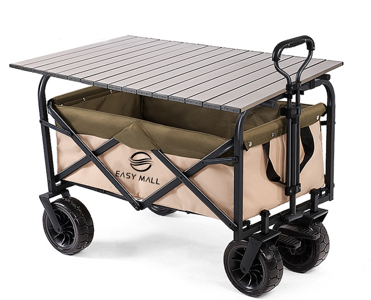 Outdoor Collapsible Wagon with Table Board 2