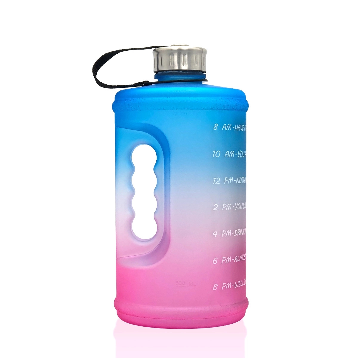 Custom 73 oz PC Material Water Bottle with Time Marker 10