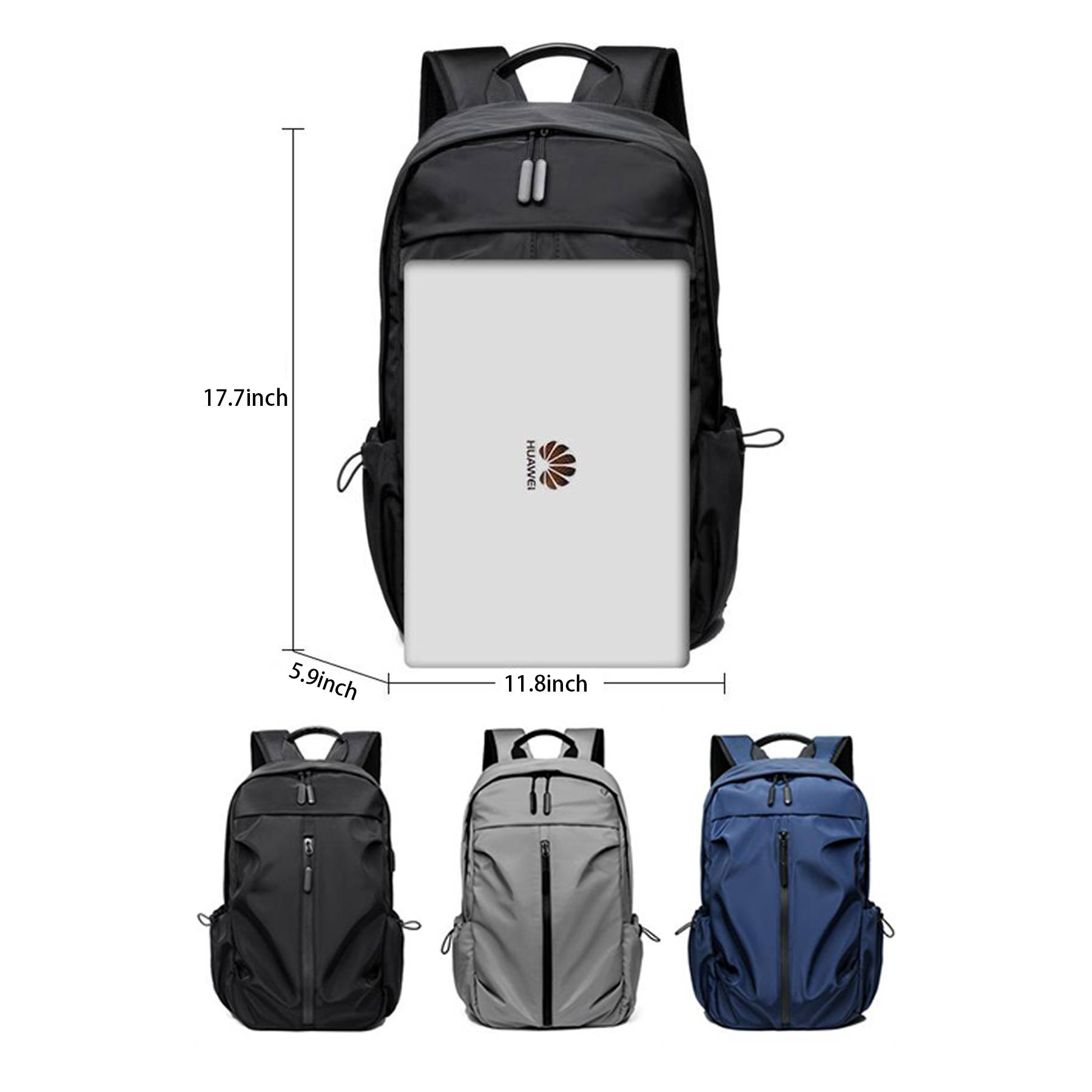 Oxford Waterproof Laptop Backpack 11