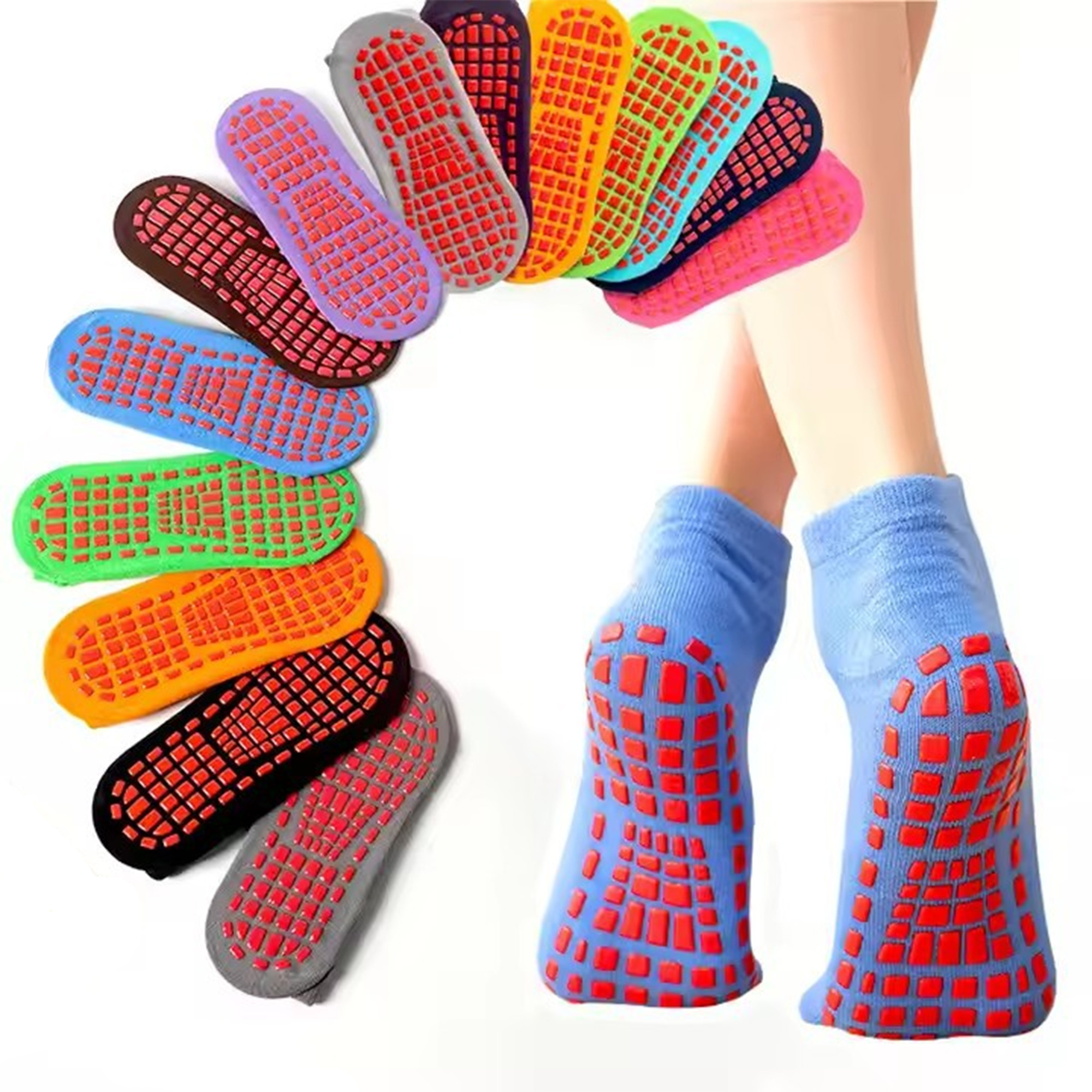 Non Slip Breathable Trampoline Socks 2