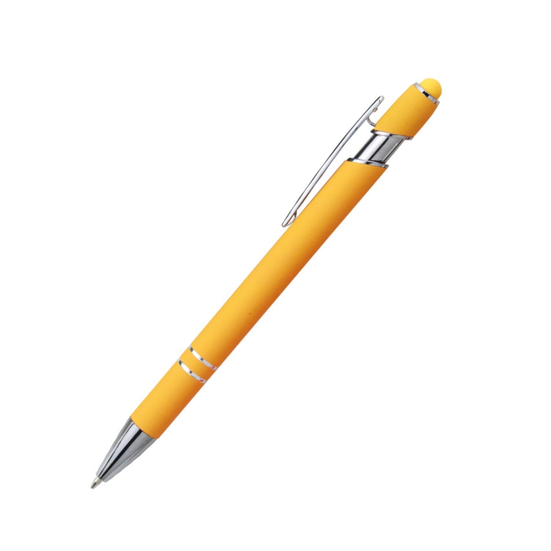 Soft-Touch 2 in 1 Metal Stylus Pen 11