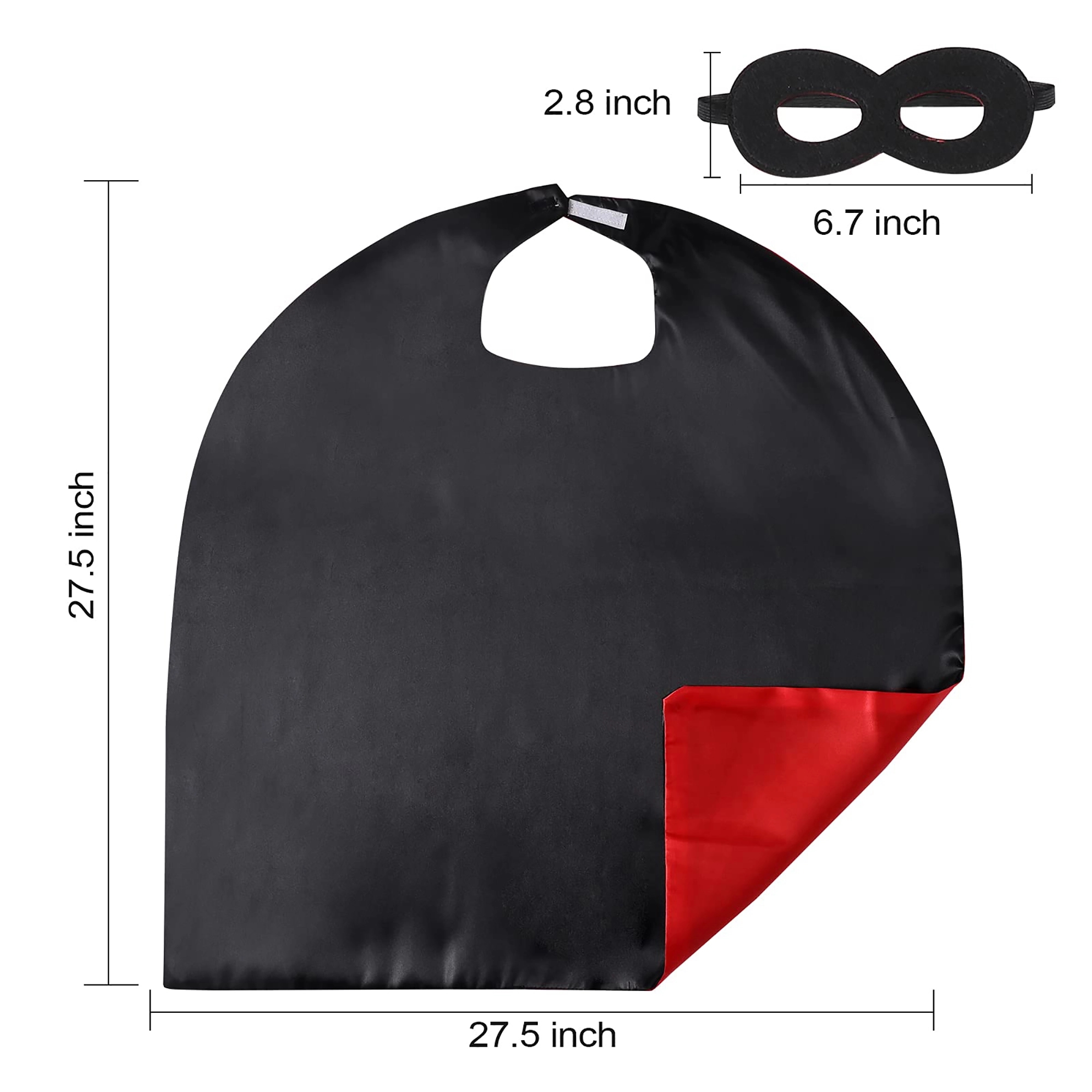 Halloween Costume Cosplay Cape And Masks For Kid 3