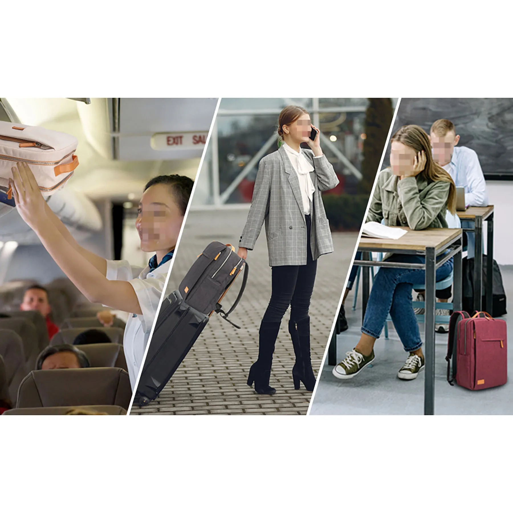 Business Travel Laptop Backpack 5