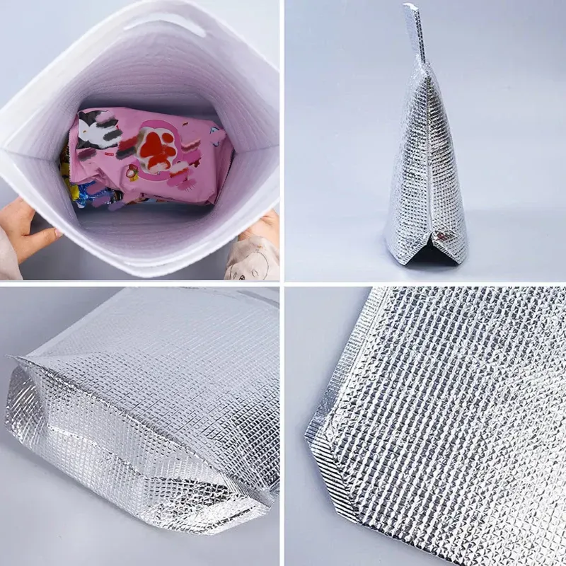 Disposable Waterproof Insulated Thermal Lunch Cooler Bag War 2