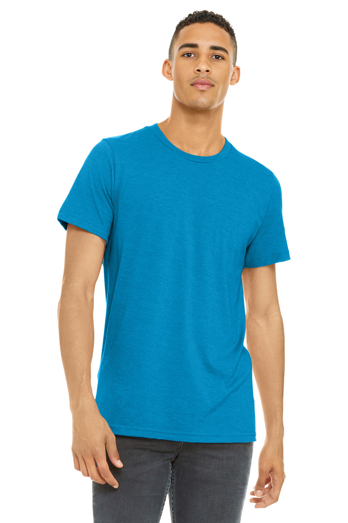 BELLA+CANVAS Unisex Heather CVC Short Sleeve Tee. BC3001CVC 96