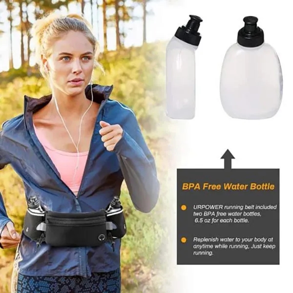 Custom Sports Waist Bag with Water Bottles 4