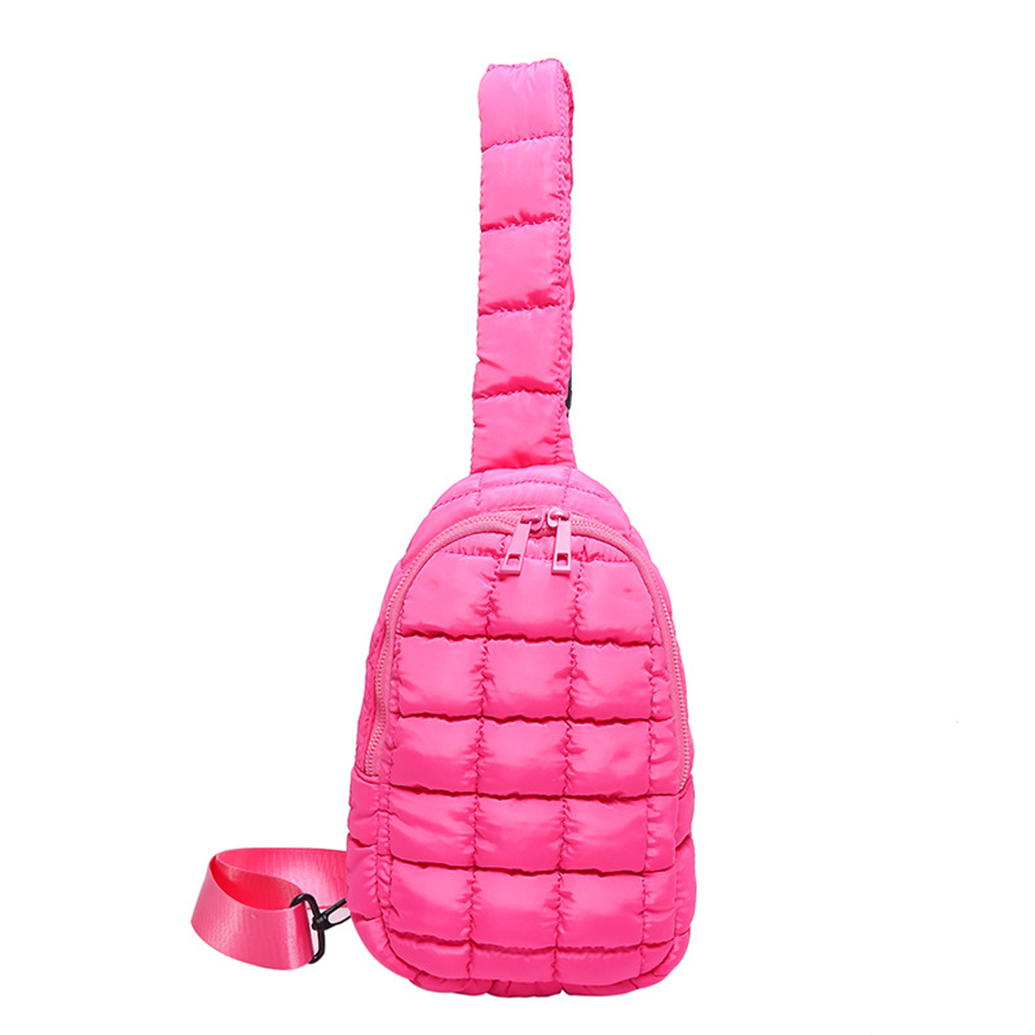 Nylon Waterproof Puffer Sling Bag 13