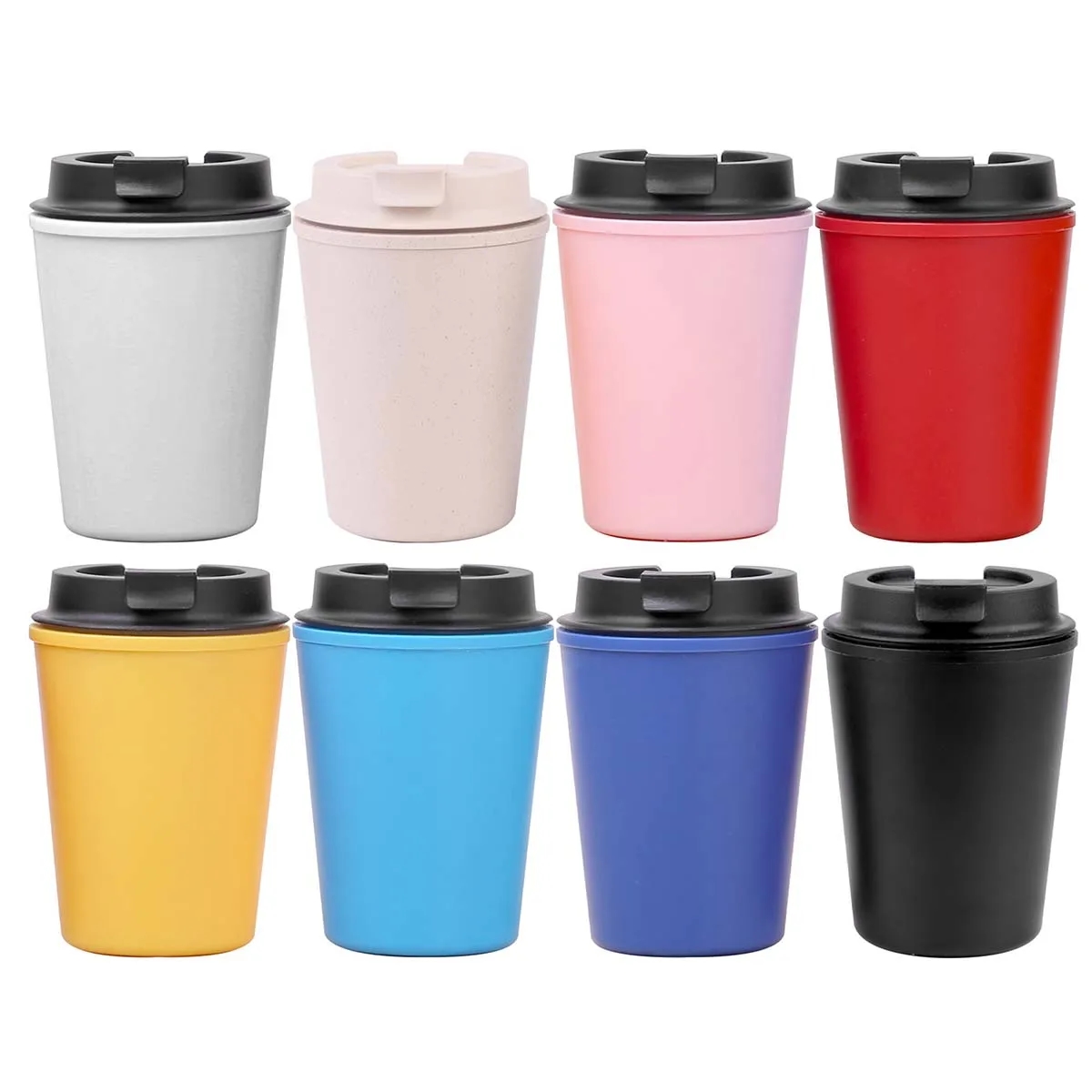 12 Oz. Travel Reusable Coffee Cup With Lid 4