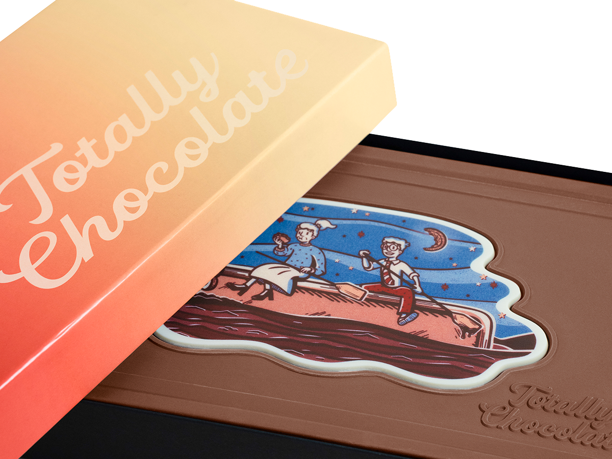 Epic 1lb. Engraved Combo Chocolate Bar with Classic Custom Packaging