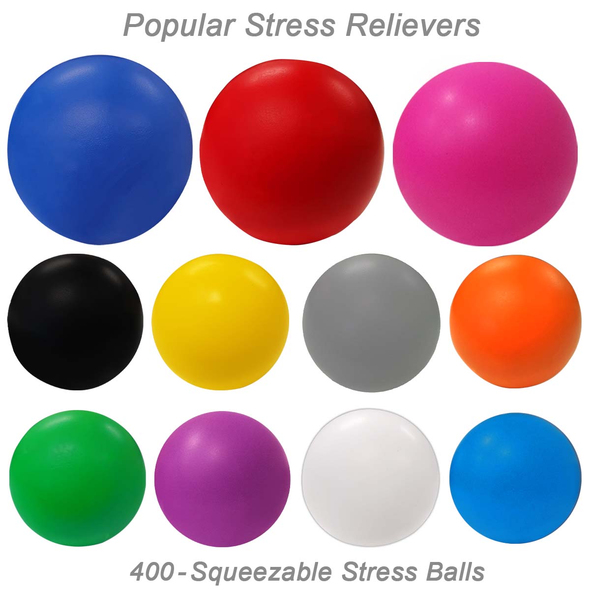 Popular Therapeutic Squeezable Stress Ball Stress Reliever 5