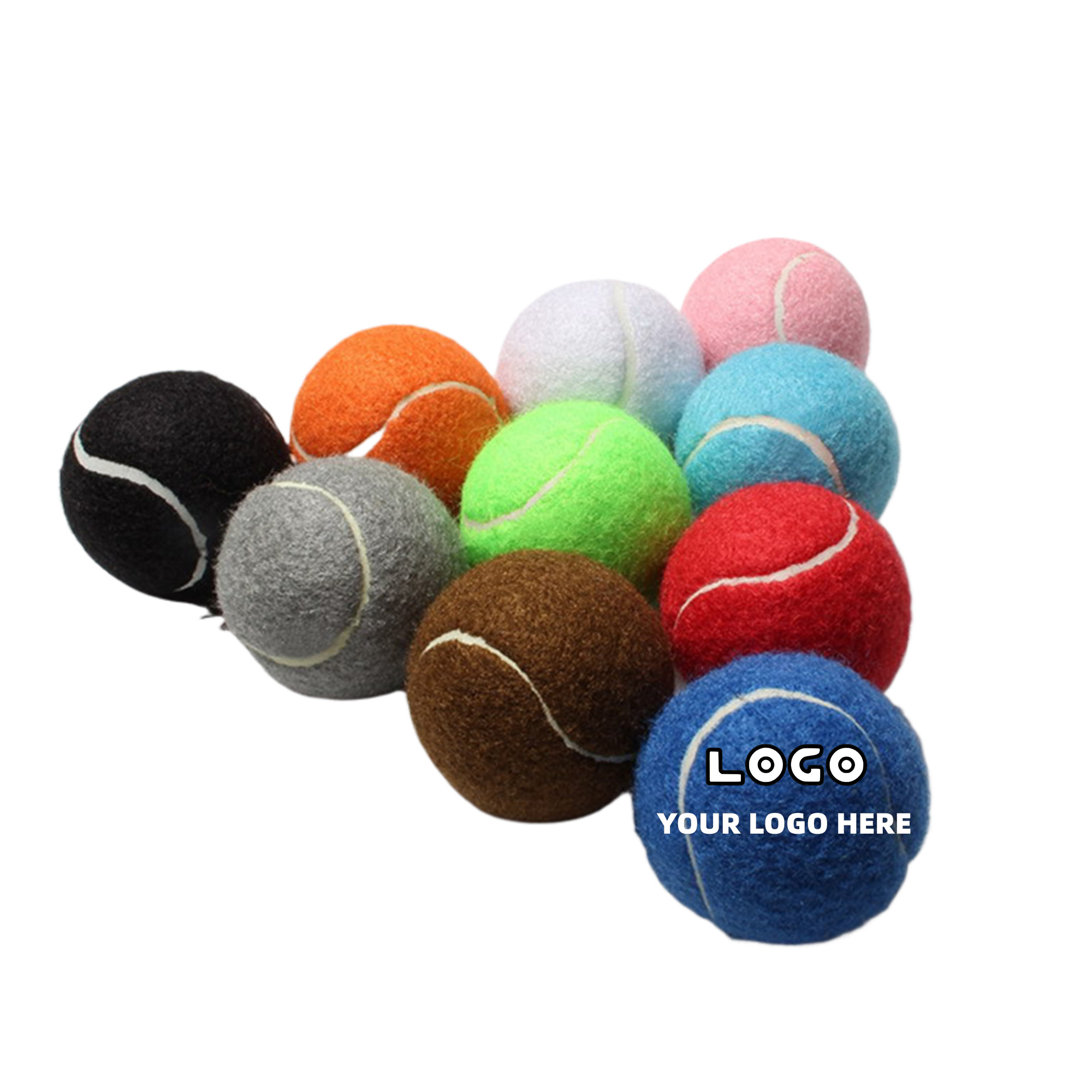 High Bounce Logo Dog Tennis Ball 2