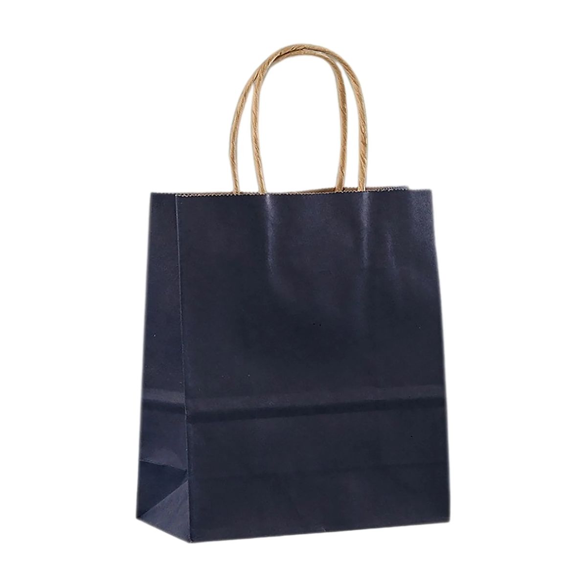 Brown Kraft Double Cup Holder Bag with Handle 3