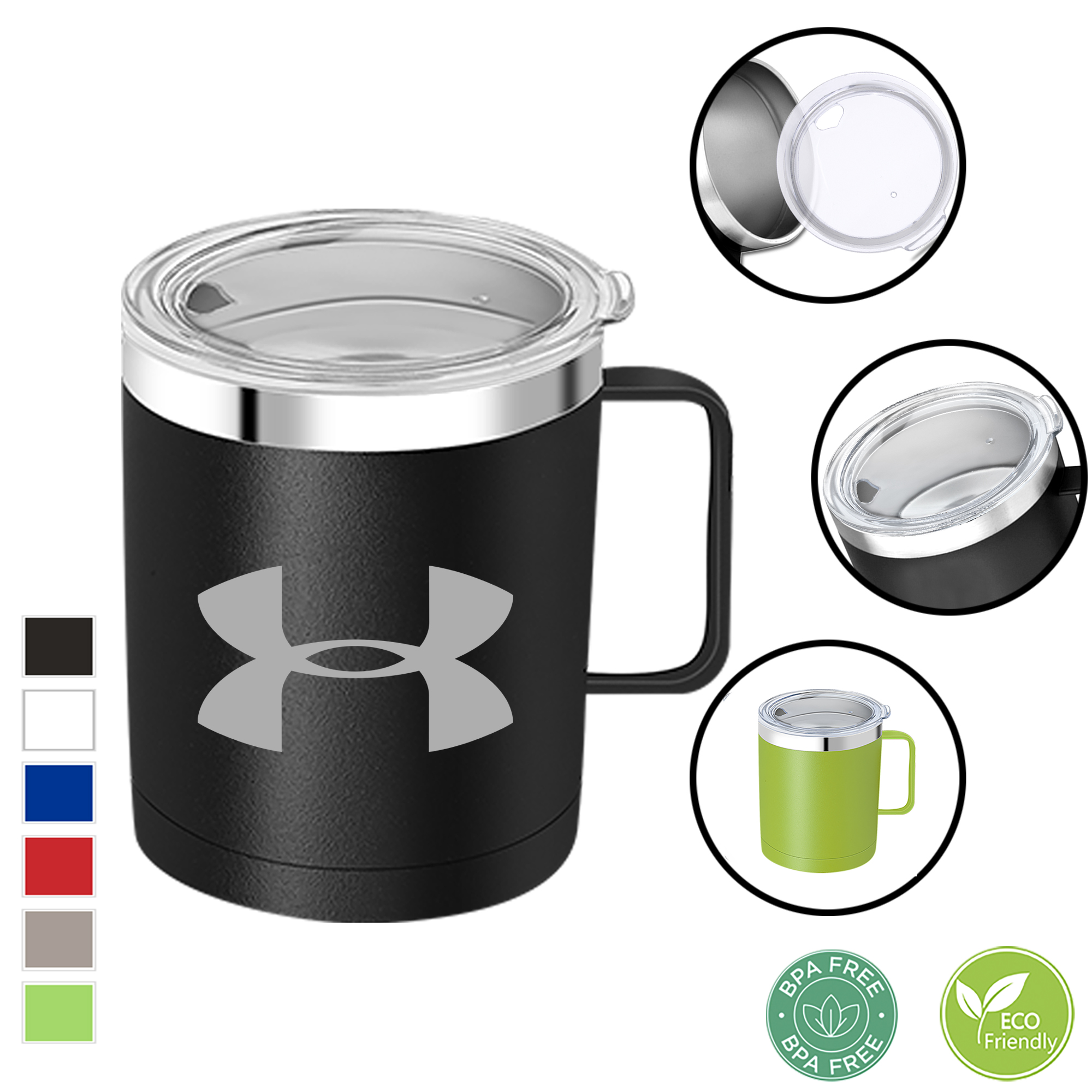 Vacuum Insulation Stainless Steel Mug - 12oz 8