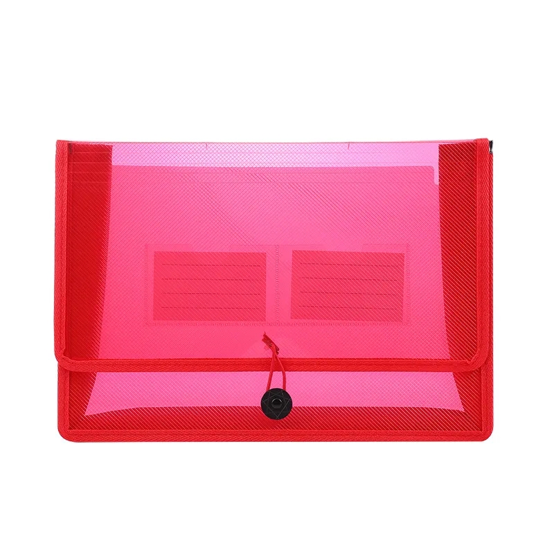 A4 Popper Wallet Plastic Folder Poly Pockets Envelope 7