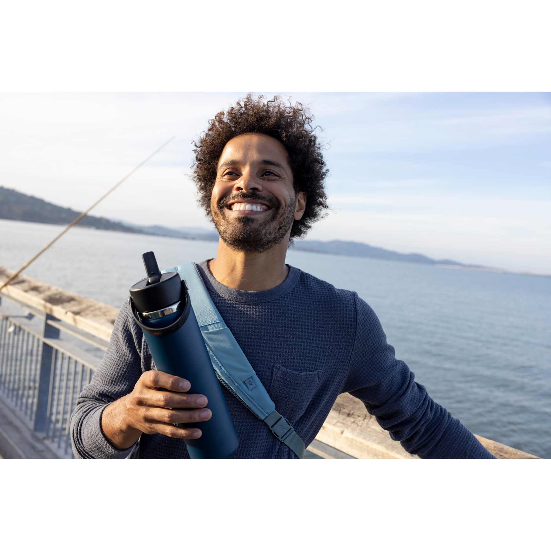 Wide Mouth w/ Flex Straw Cap 24oz