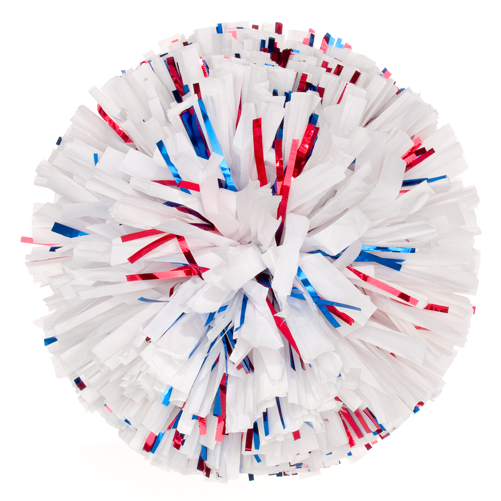 Custom Plastic Show Pom - Solid Color 34