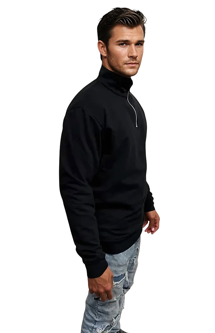 Unisex Fleece Quarter Zip, custom hoodie or sweatshirt with logo imprint 2