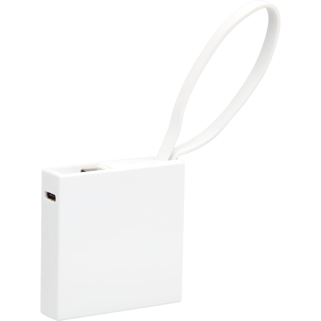 Recycled ABS 2000 mAh Power Bank with Type-C Cable 17