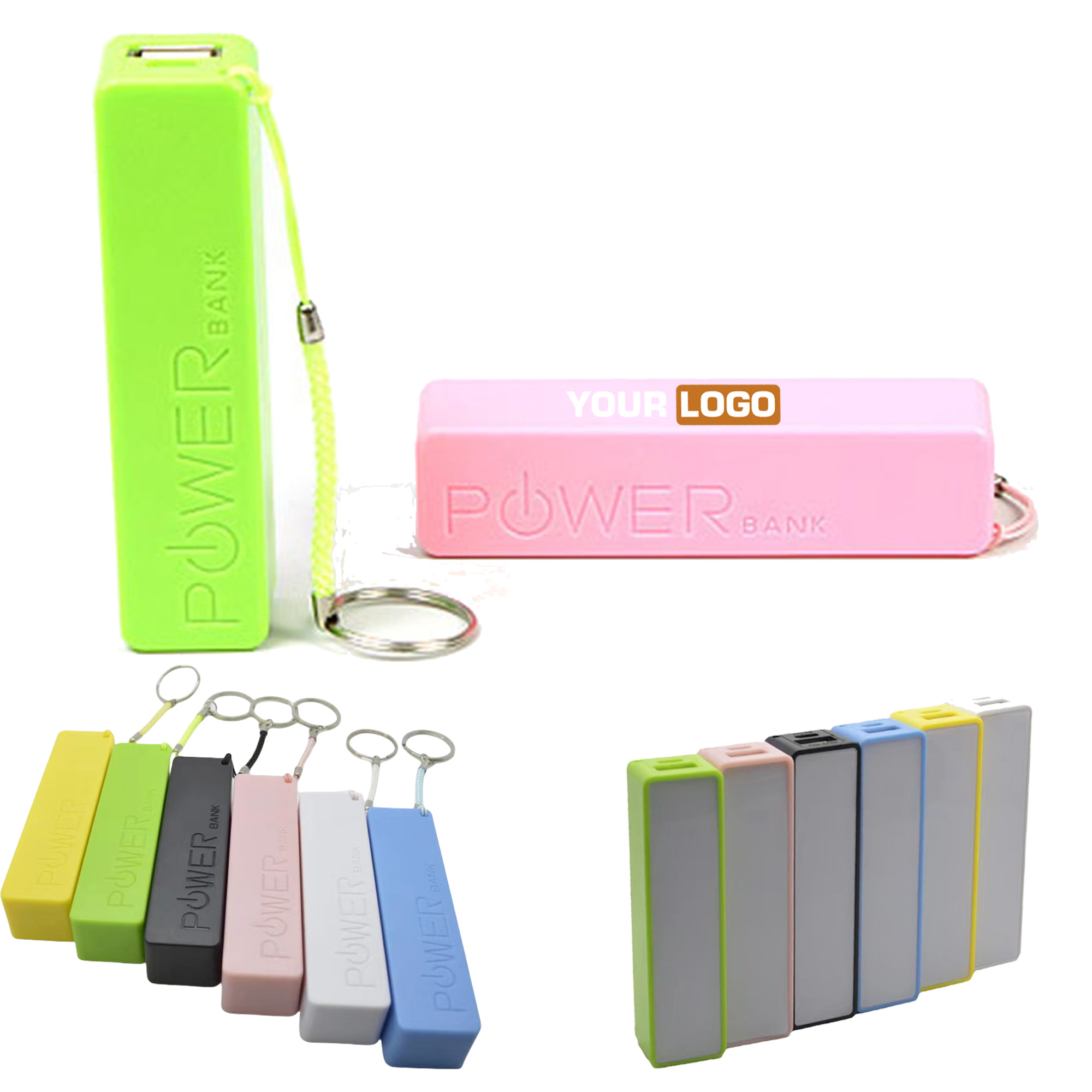 Economical Portable Colored Power Bank 2