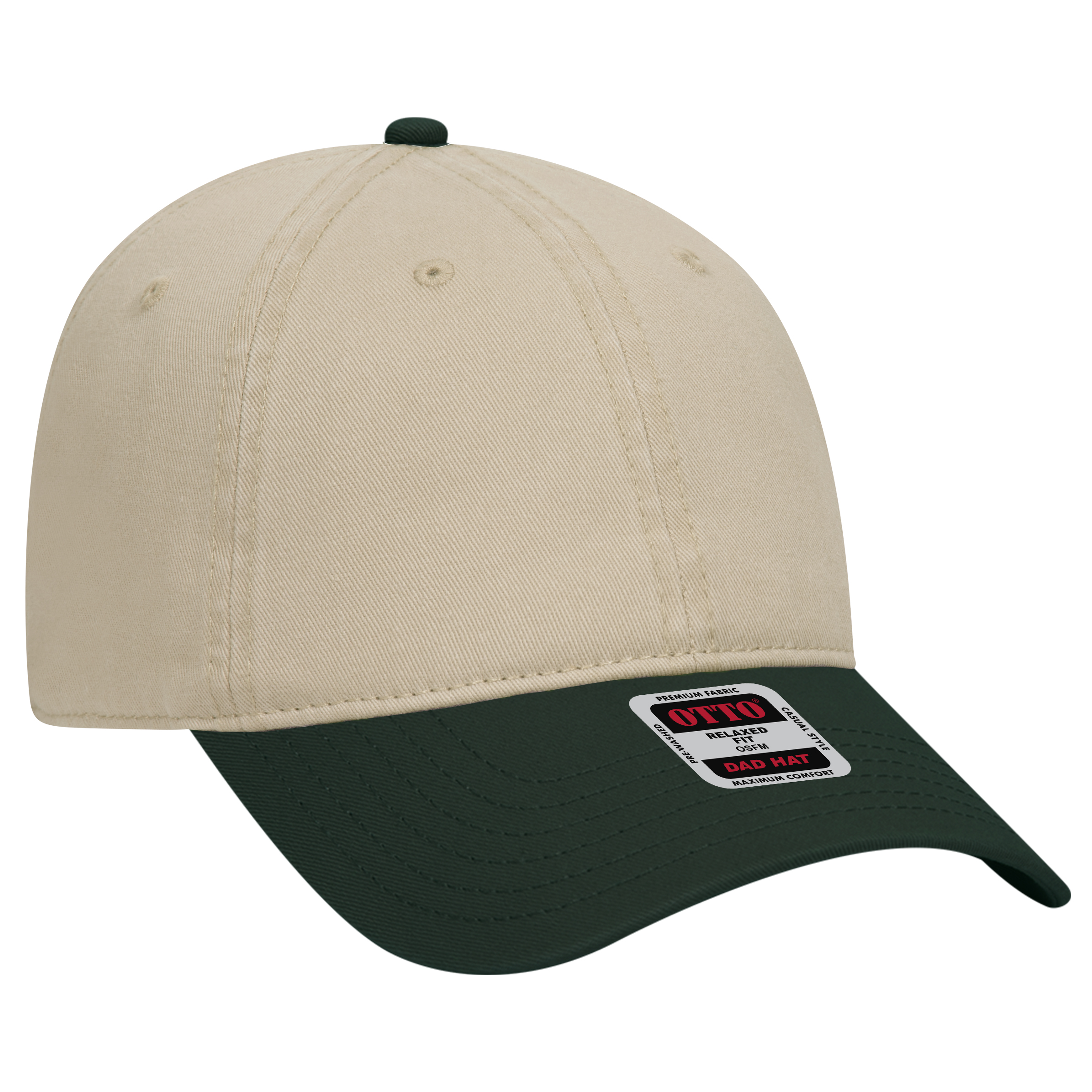 OTTO CAP® 6 Panel Low Profile Dad Hat 86