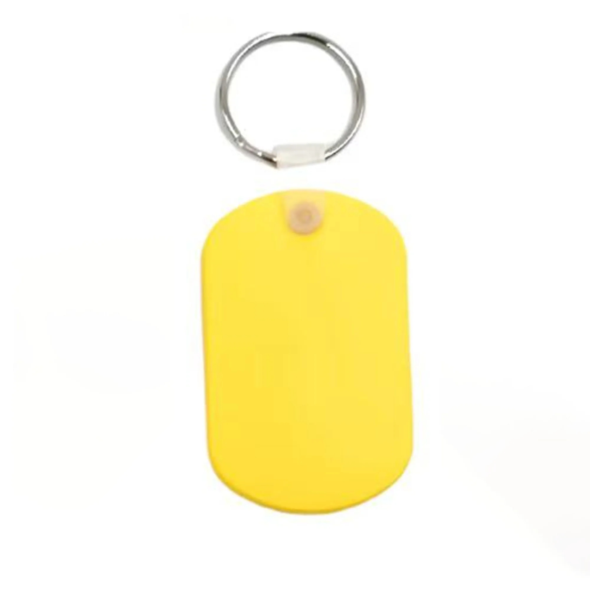 Keychain Soft Plastic Dog Pet Name Tag 4