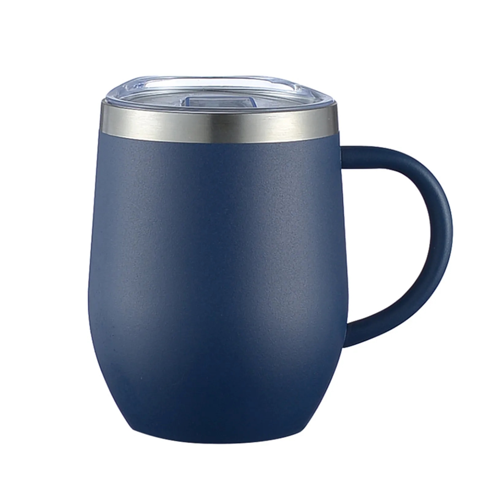 12oz Stainless Steel Insulated Coffee Tumbler Handle 4
