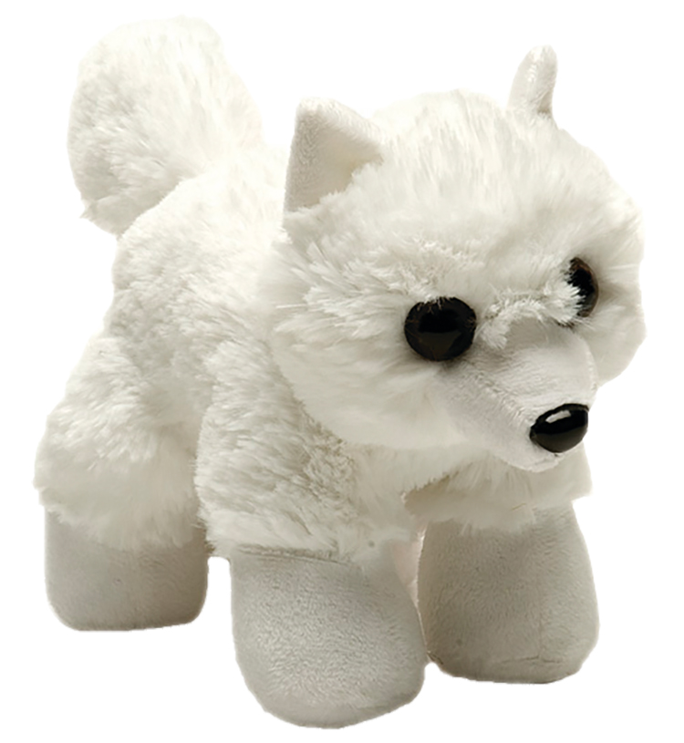 7" Hug'ems Arctic Fox 2
