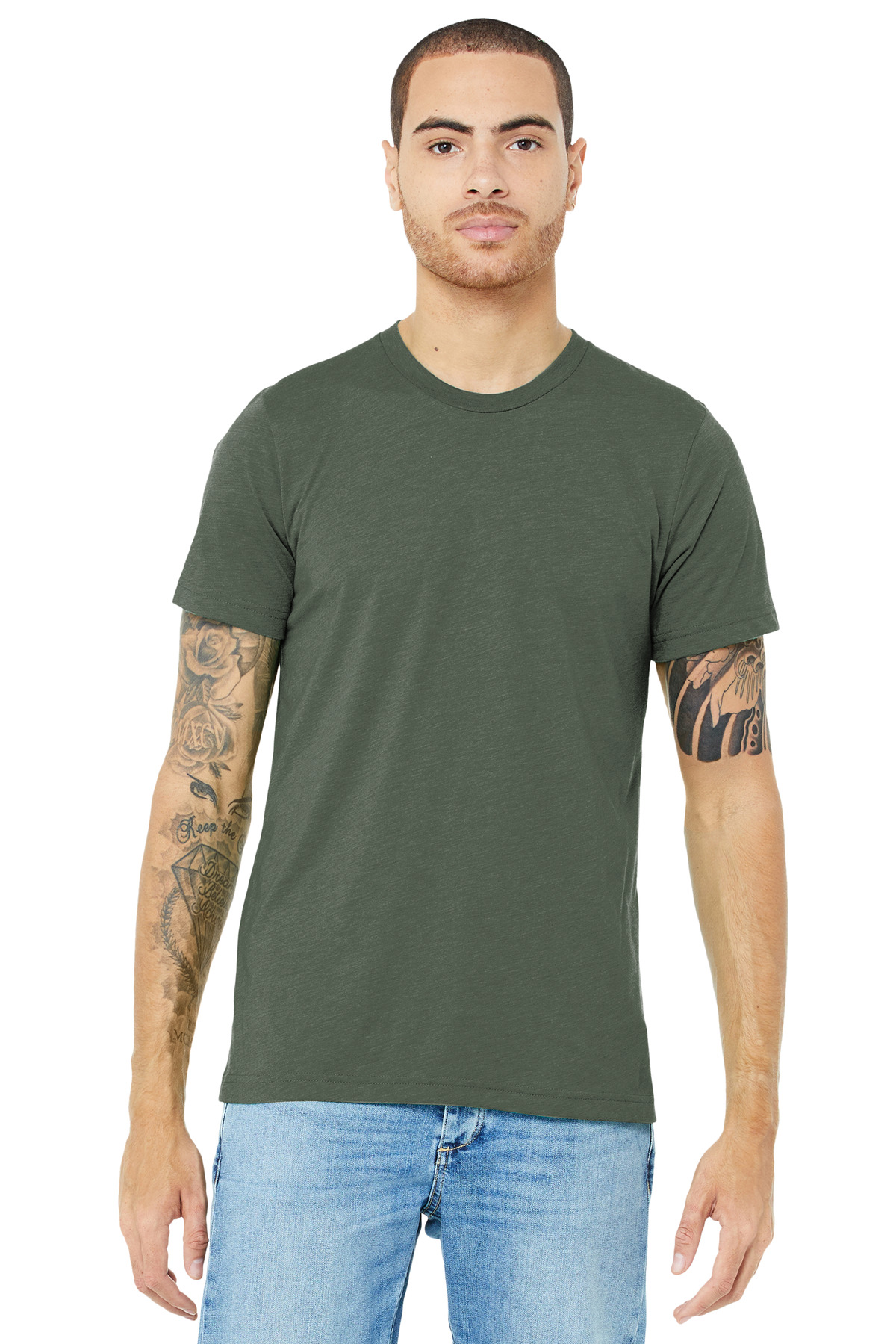 BELLA+CANVAS Unisex Triblend Short Sleeve Tee. BC3413 179