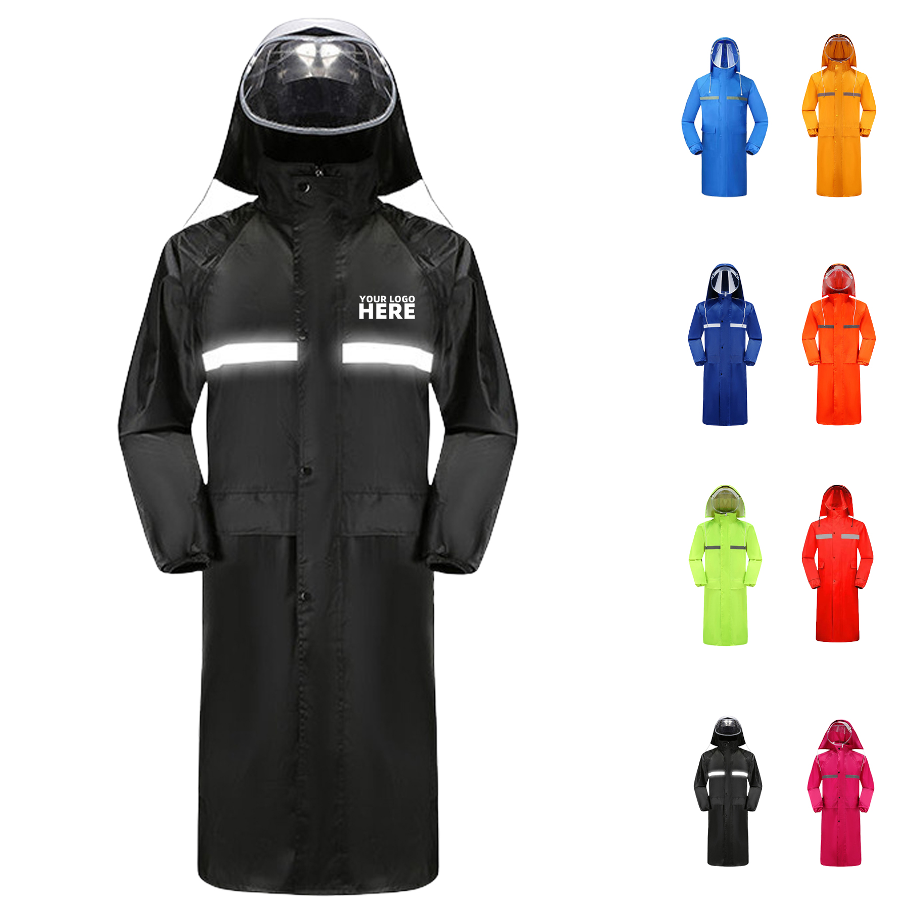 Hooded Raincoat 2