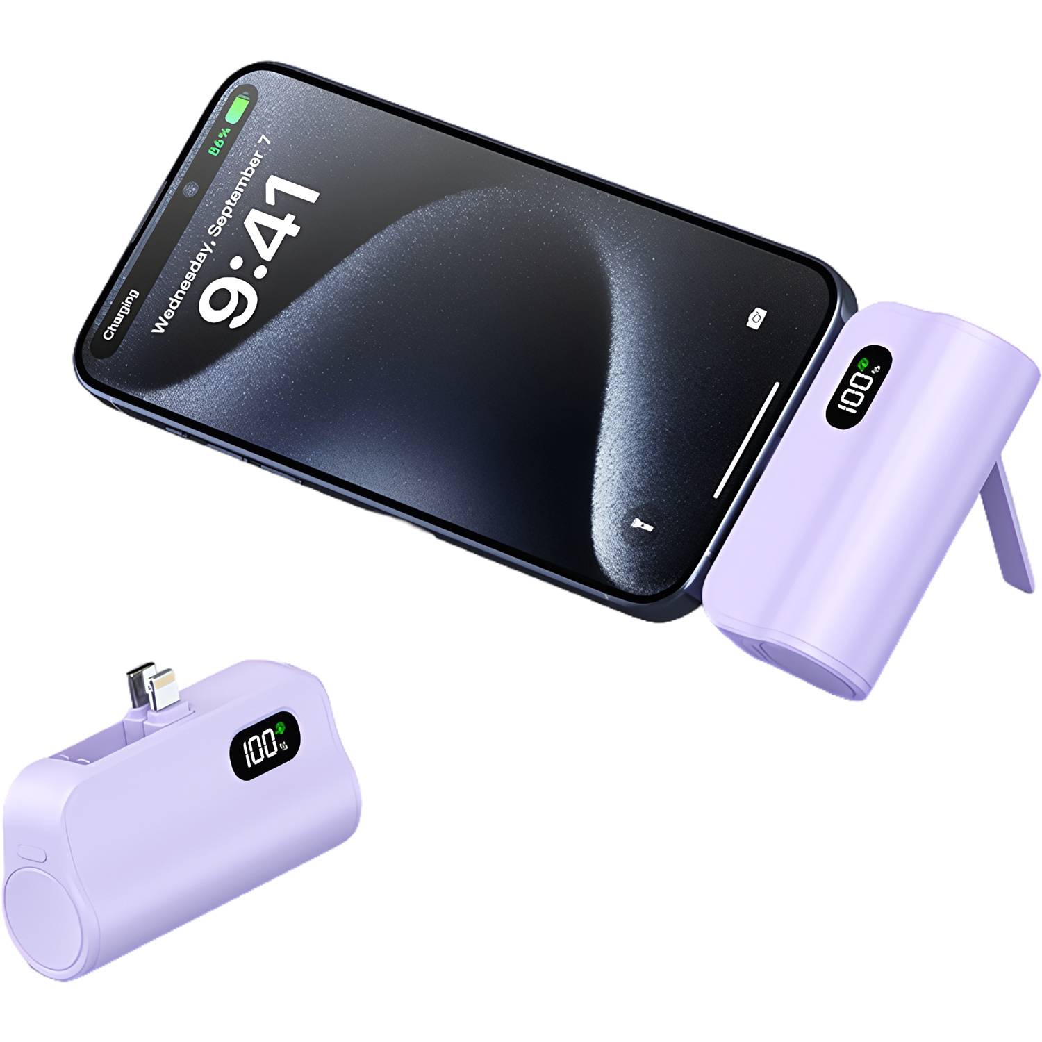 10000mAh Mini Hidden Dual-Port Portable Power Bank 15