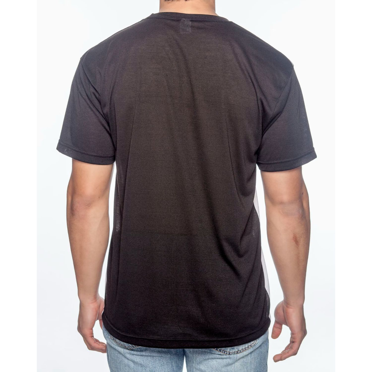 Unisex Sublimation Blackout Blank Short Sleeve T-shirt 2