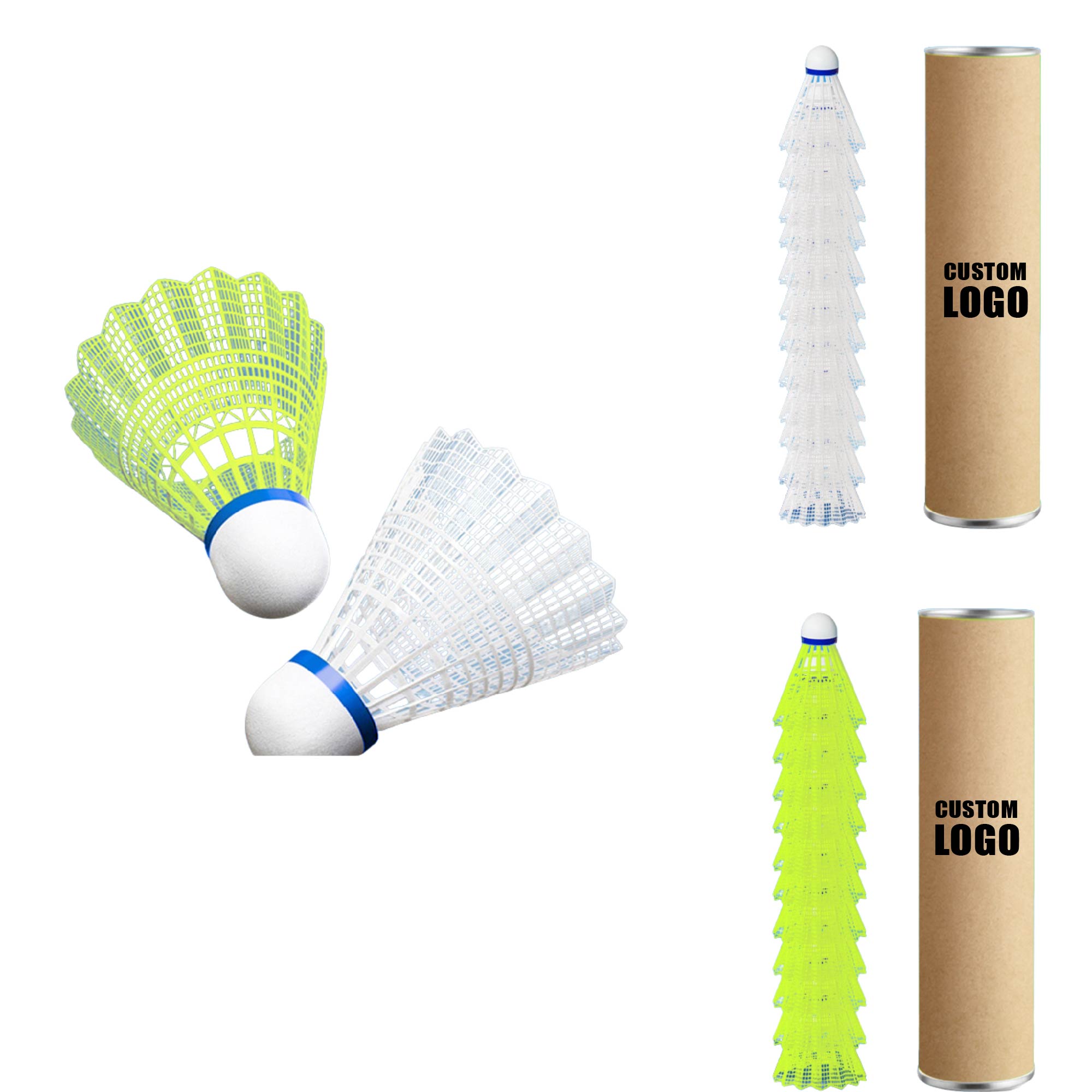 MOQ 10 pcs Practice Shuttlecocks 3