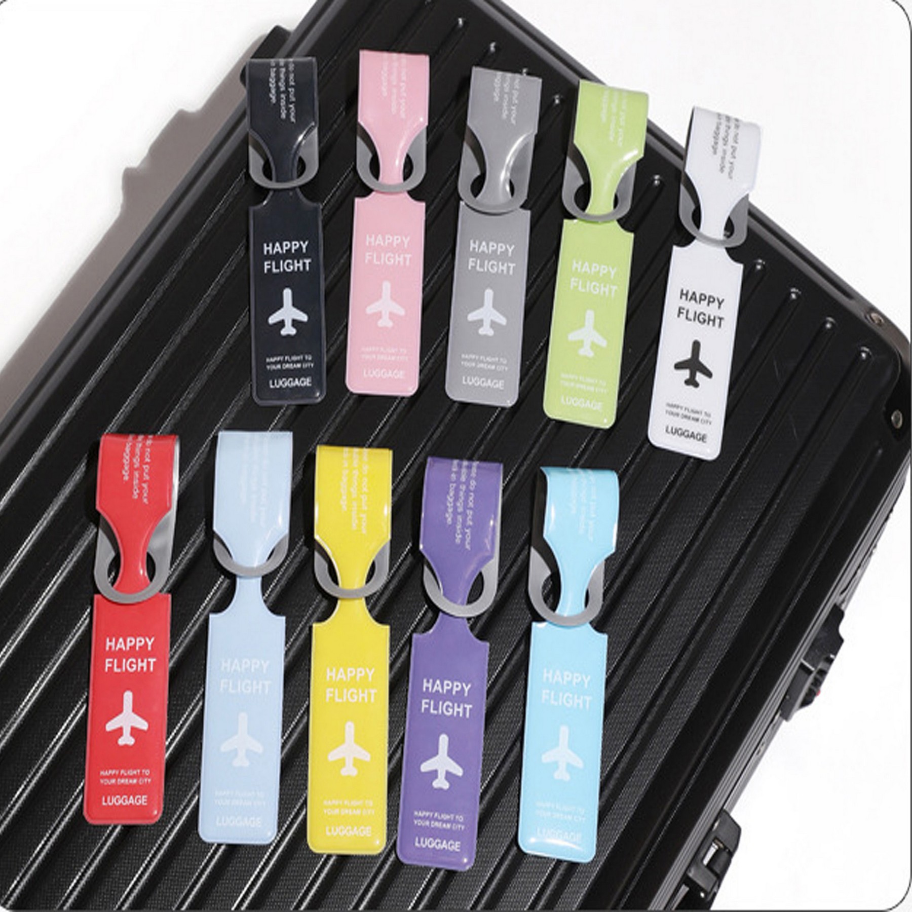 PVC Aircraft Luggage Tag 2