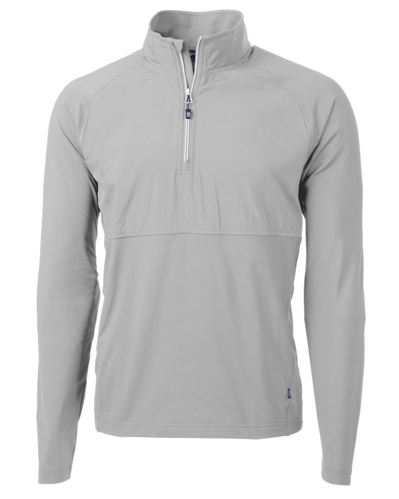Cutter & Buck Adapt Eco Knit Hybrid Recycled Mens Quarter Zip 9