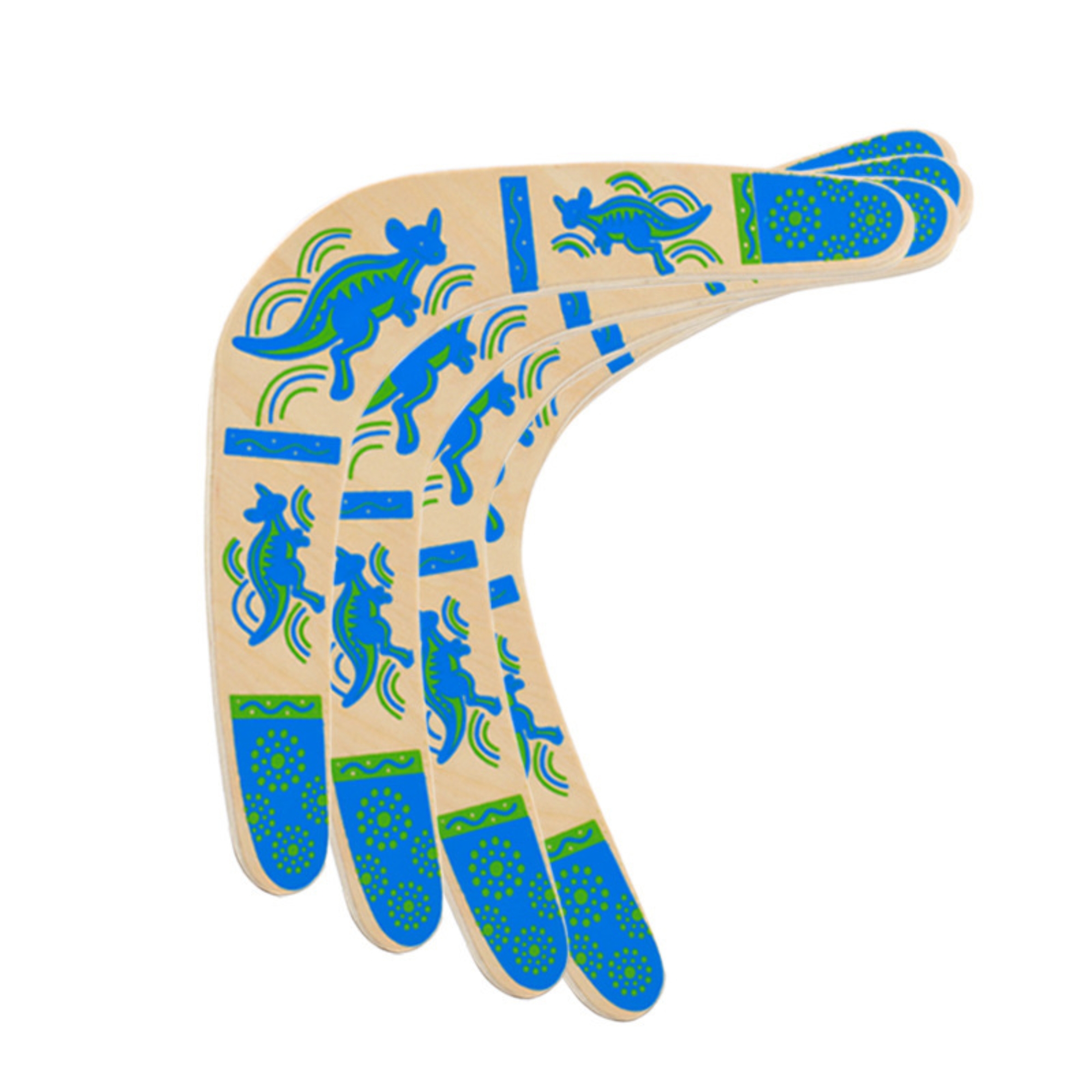 Wooden Returning Boomerang Kangaroo 5