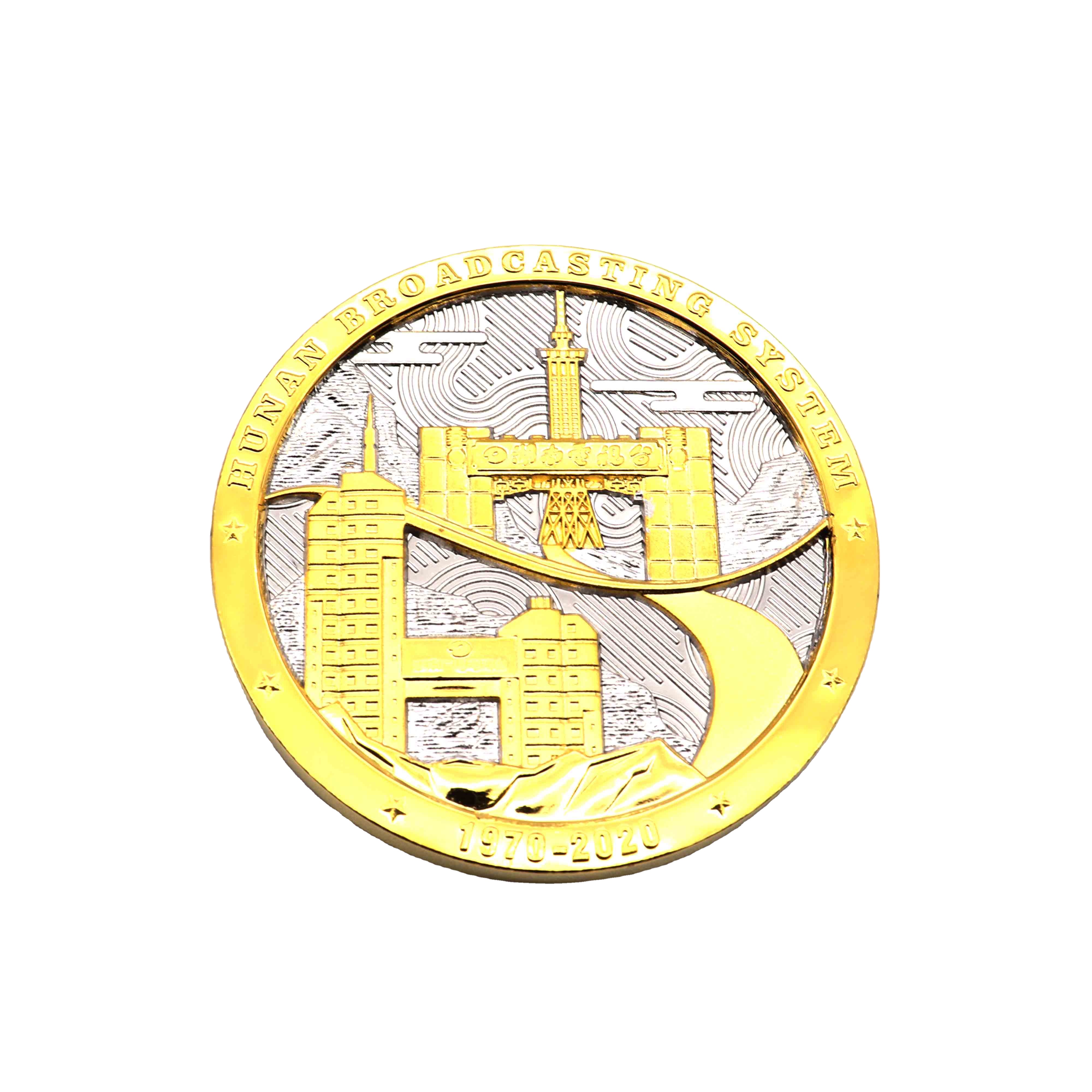 Metal Double Sided Tokens 3