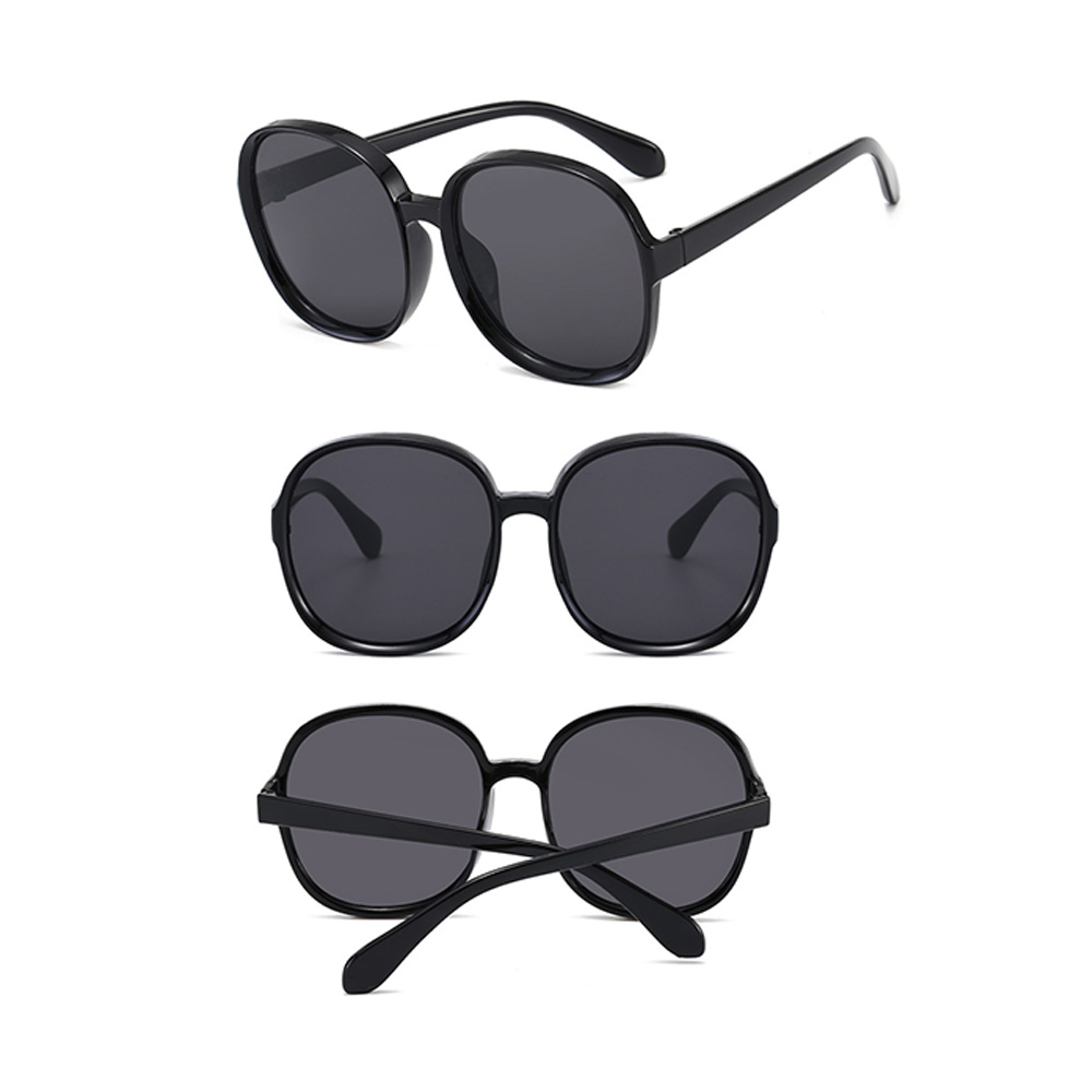 Big frame round retro sunglasses 6