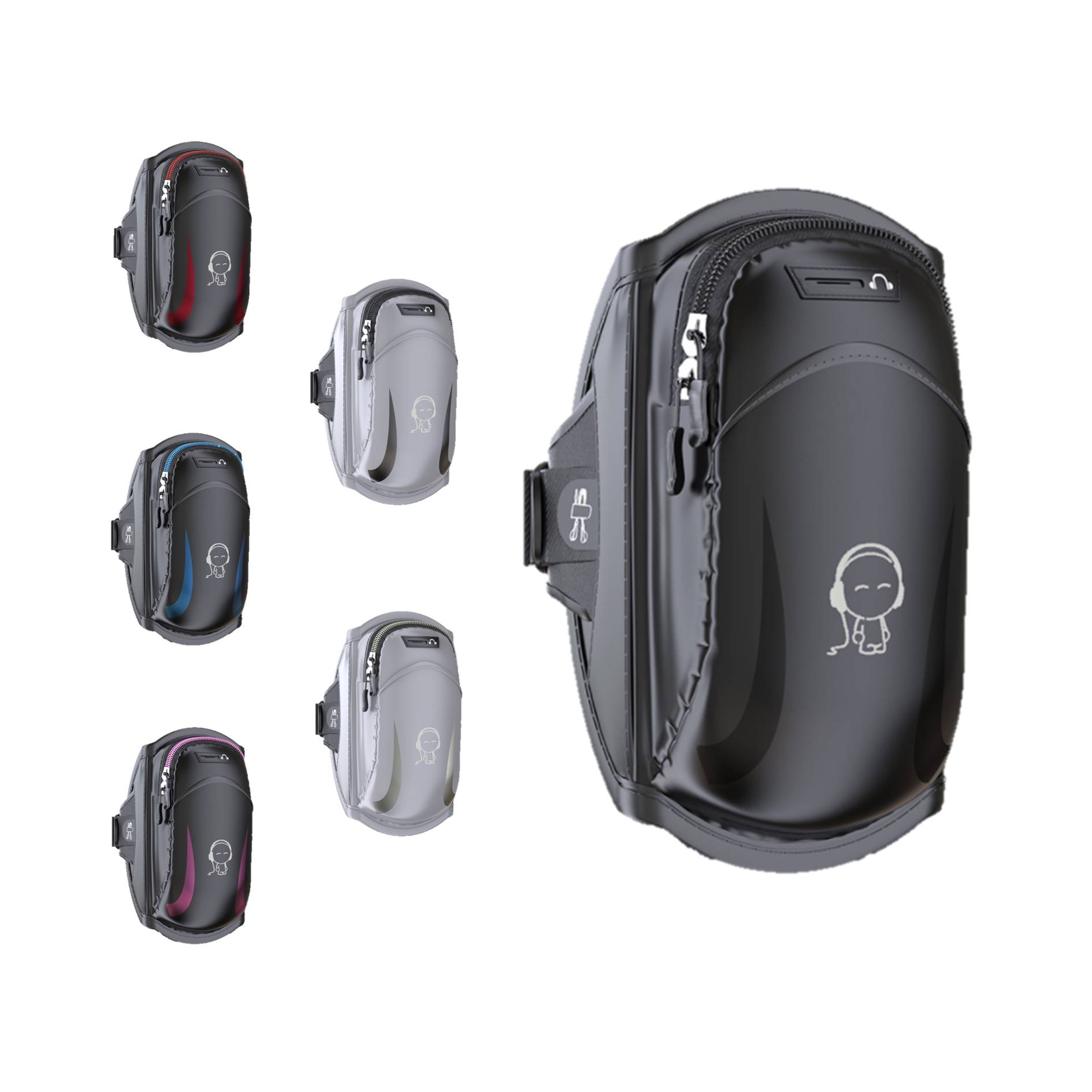 Outdoor Luminous Night Running Arm Bag 2
