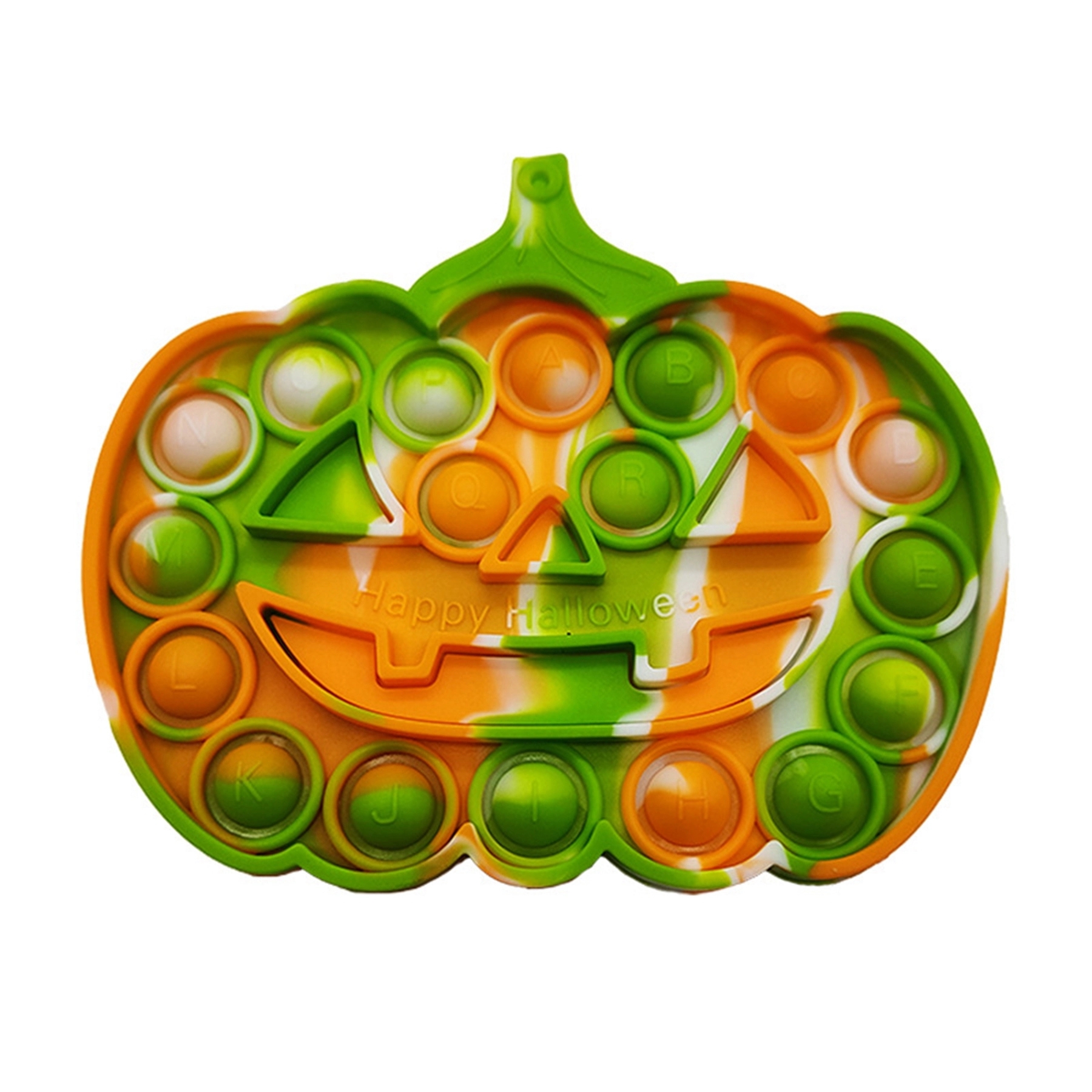 Silicone Halloween Pumpkin Sensory Pop Fidget Toy 4