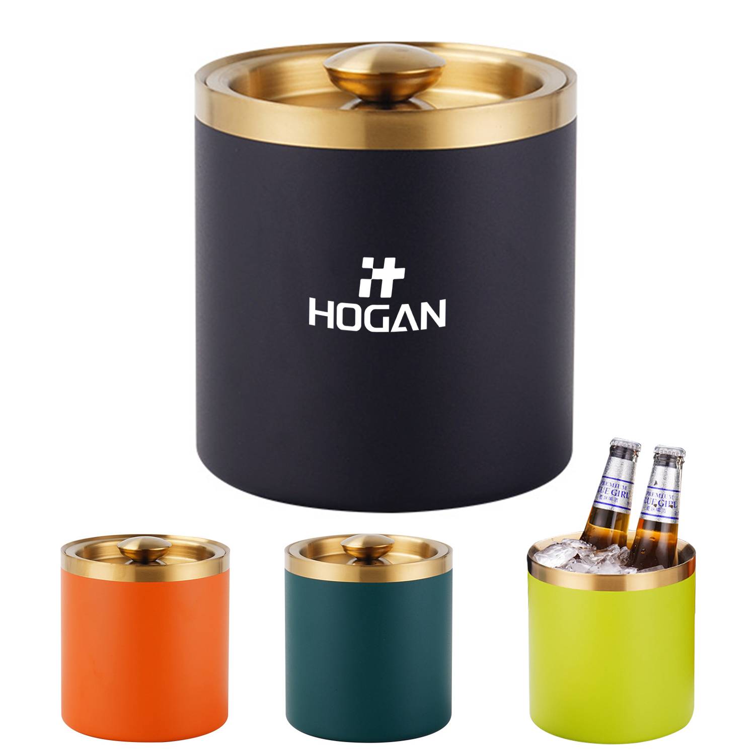Stainless steel ice bucket 2