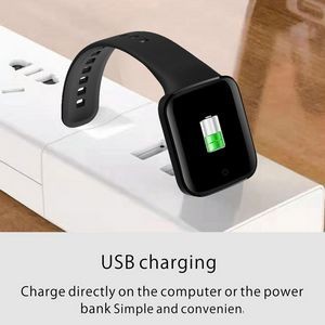 Thermometer Tracker Smart Watch Fitness Bracelet 16