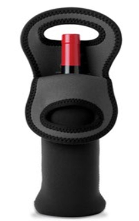 iBank ® 1-Bottle Neoprene Wine Carrier Tote Bag, Bottle Holder 1