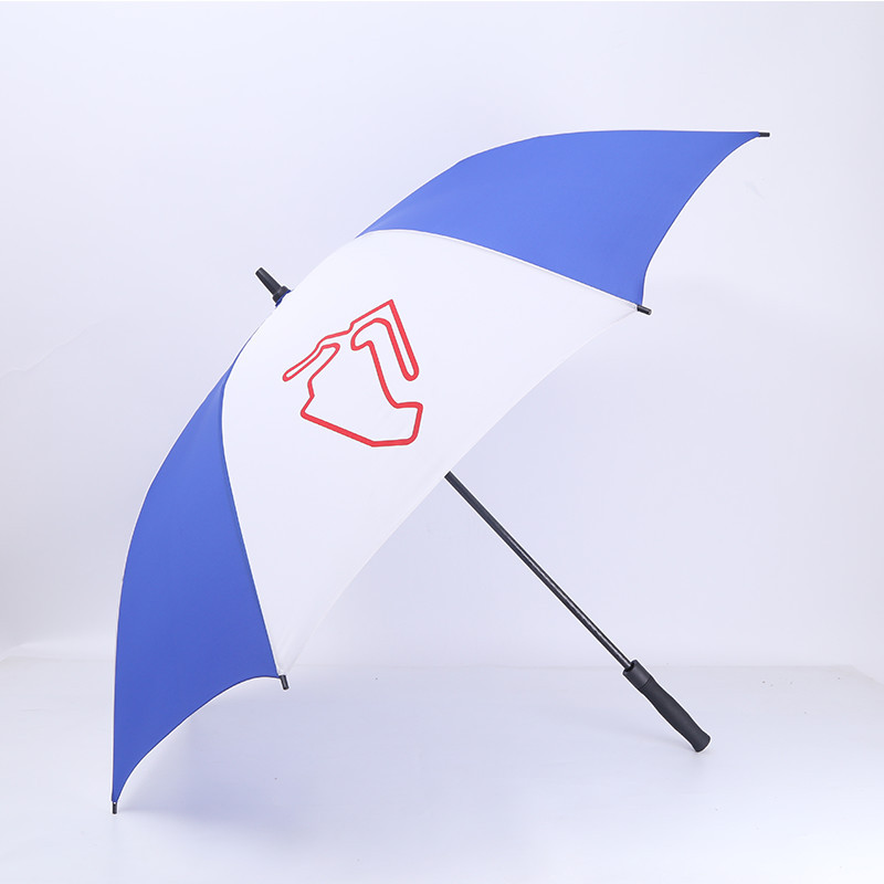 Blue and White Umbrella 2
