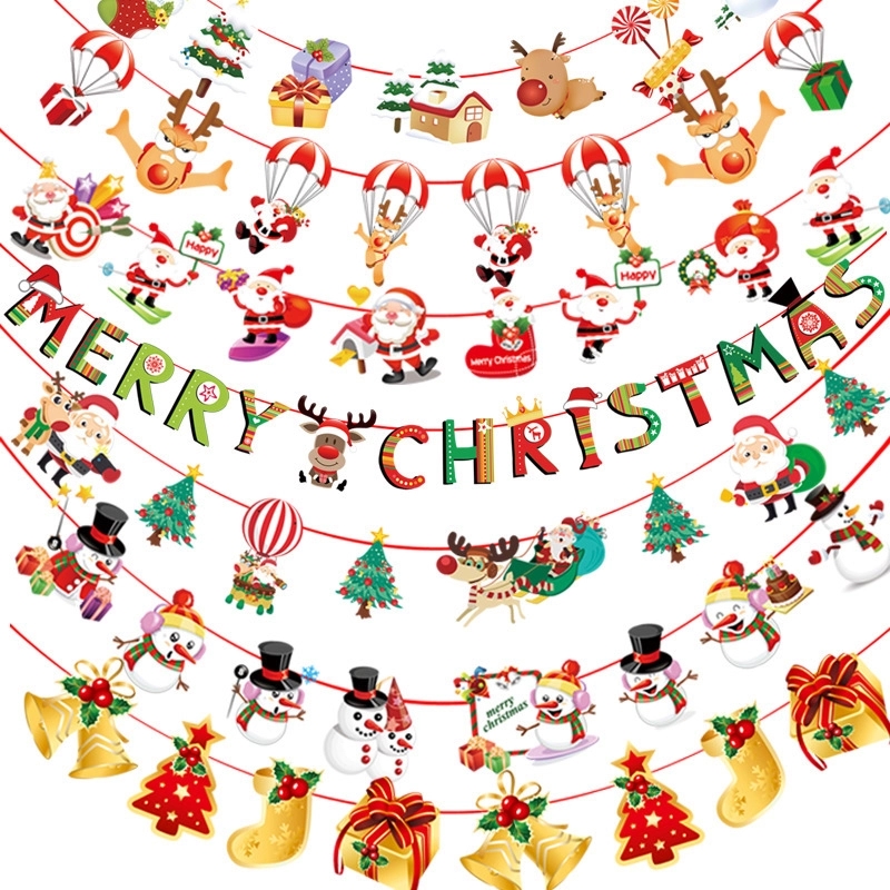 Merry Christmas Paper Banner 1