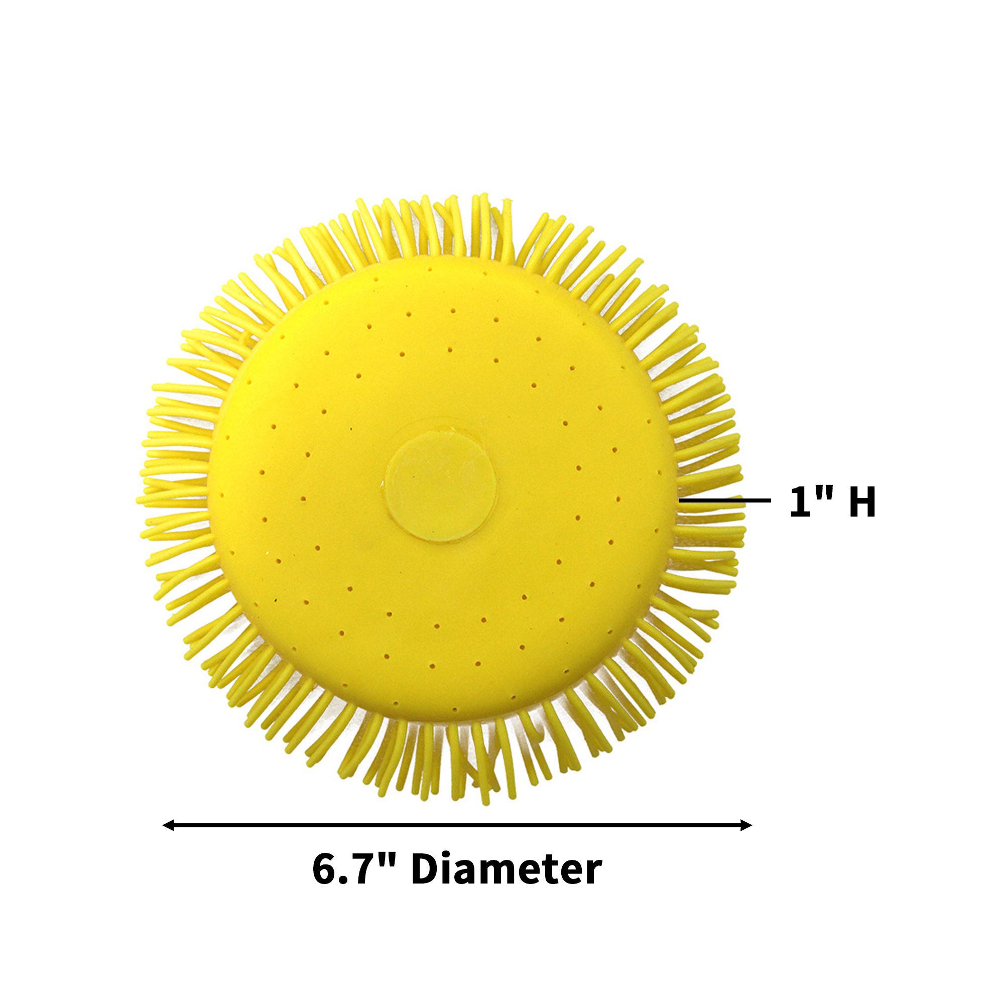 Water Splash Flying Disc Soft Edge 6.7" Diameter x 1" Height 5