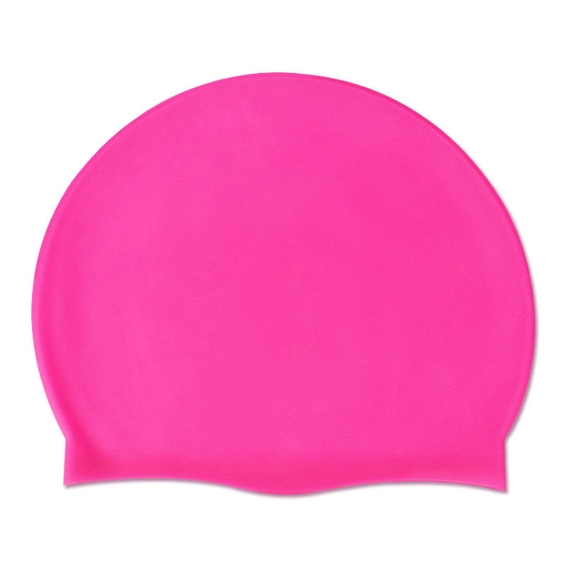 Unisex Swim Caps Flexible Silicone Bathing Hats 8
