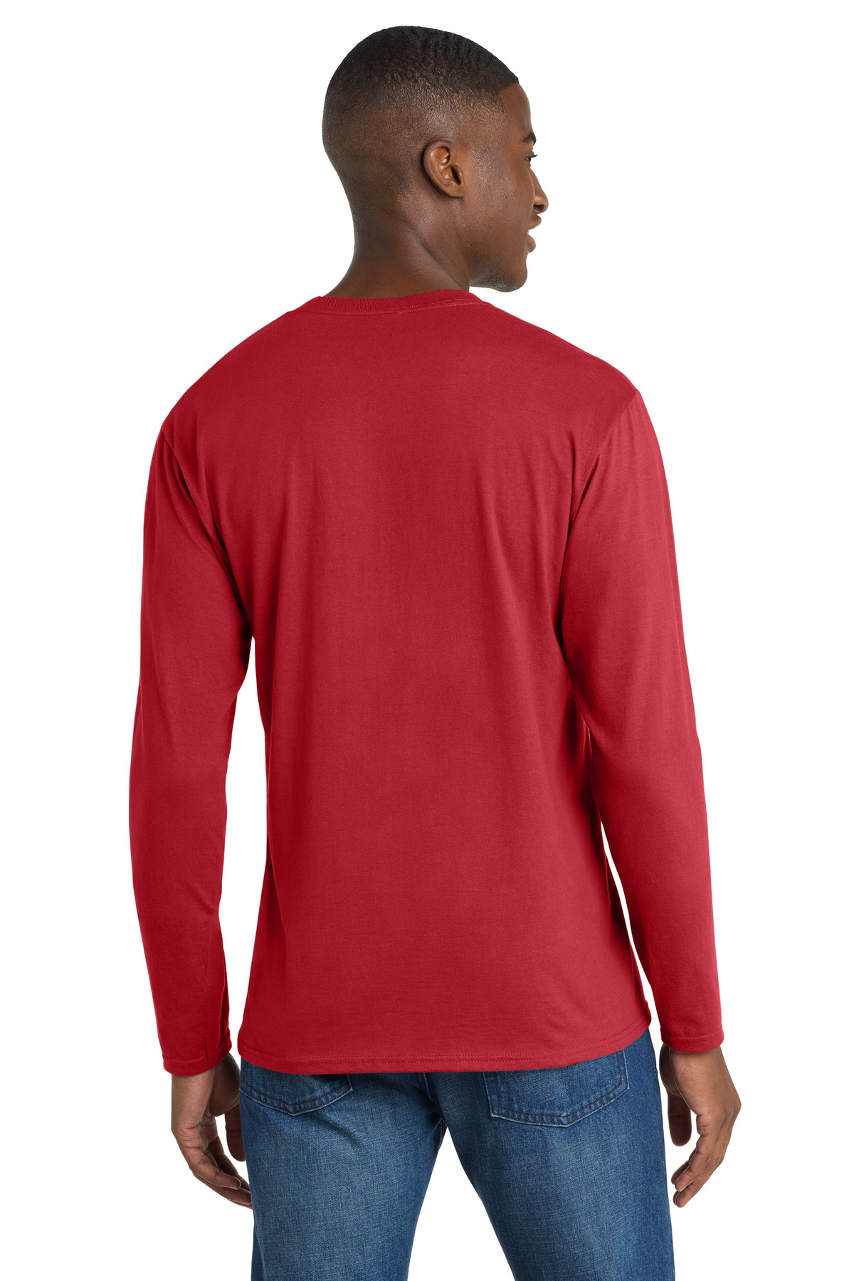 Port & Co Long Sleeve Fan Favorite Tee. PC450LS 56