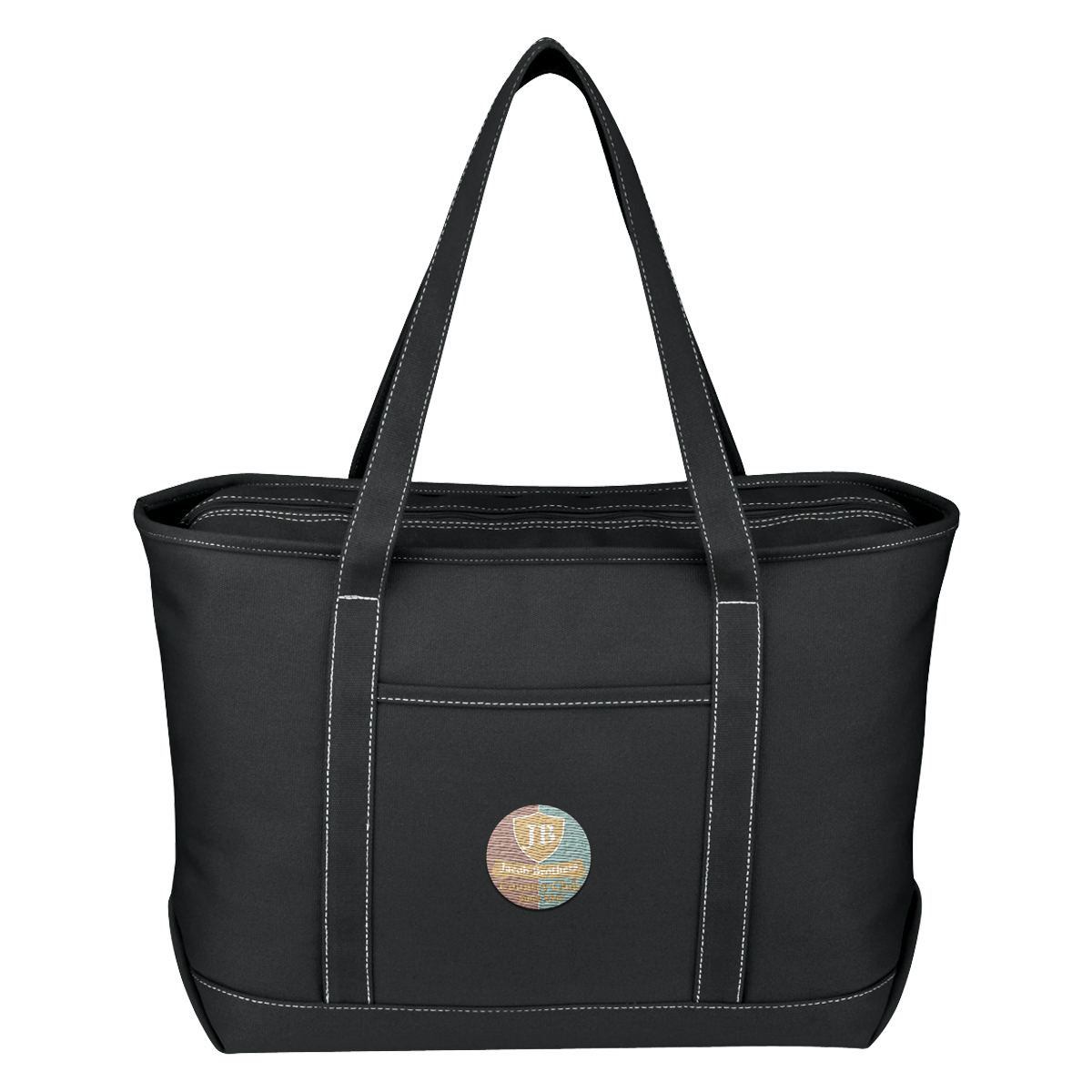Large Cotton Canvas Yacht Tote Bag 12